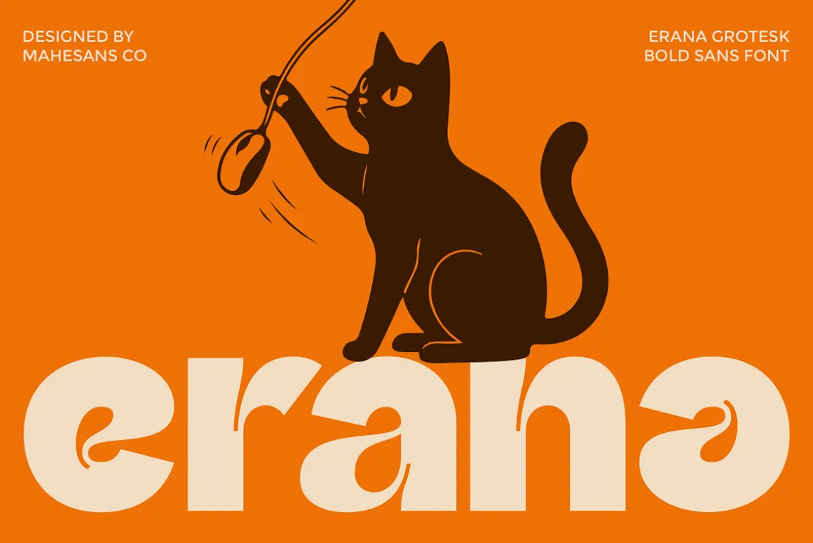 Erana Grotesk – Bold Sans Serif