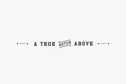 Esbury - A Notched Display Font