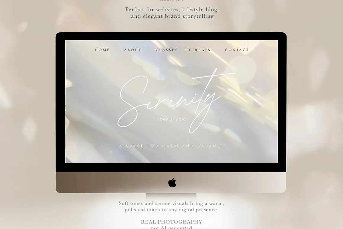 60 Ethereal Light Backgrounds Bundle