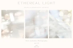 60 Ethereal Light Backgrounds Bundle