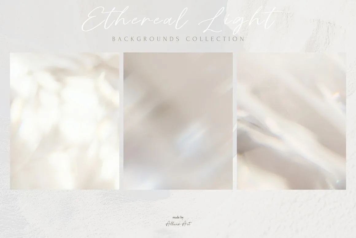 60 Ethereal Light Backgrounds Bundle