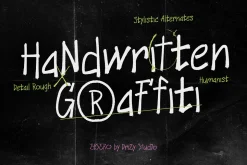 Etsero – Handwritten Graffiti Font