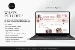 Etsy Shop Bundle Canva Templates