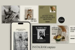 Evania | Social Media Templates