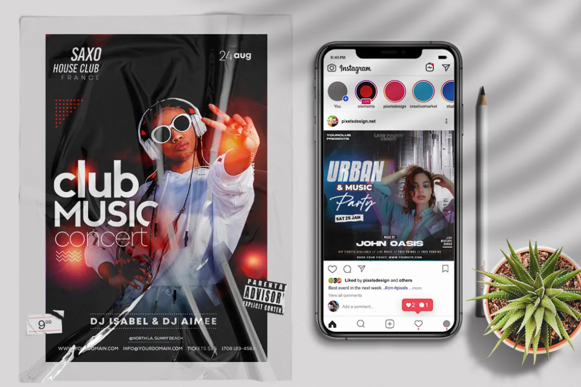 20 Event Banner & Flyers (85% OFF)