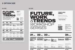 Event Calendar Schedule Poster