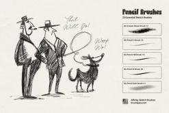 Everyday Sketch Affinity Brushes
