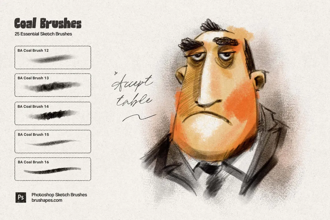 Everyday Sketch Photoshop Brushes