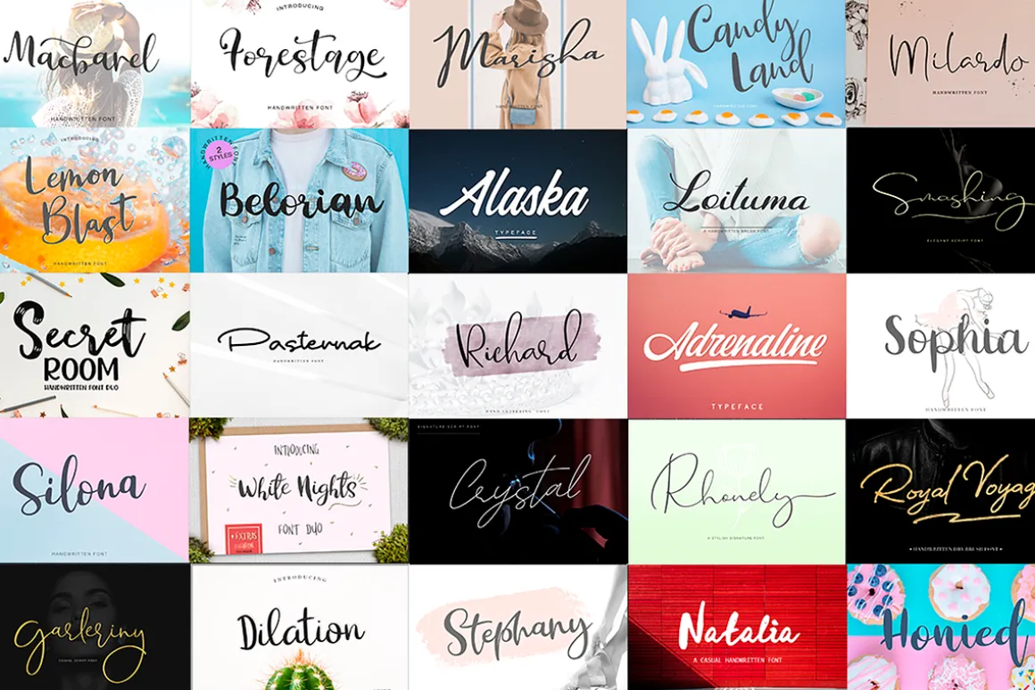 Exclusive Font Bundle