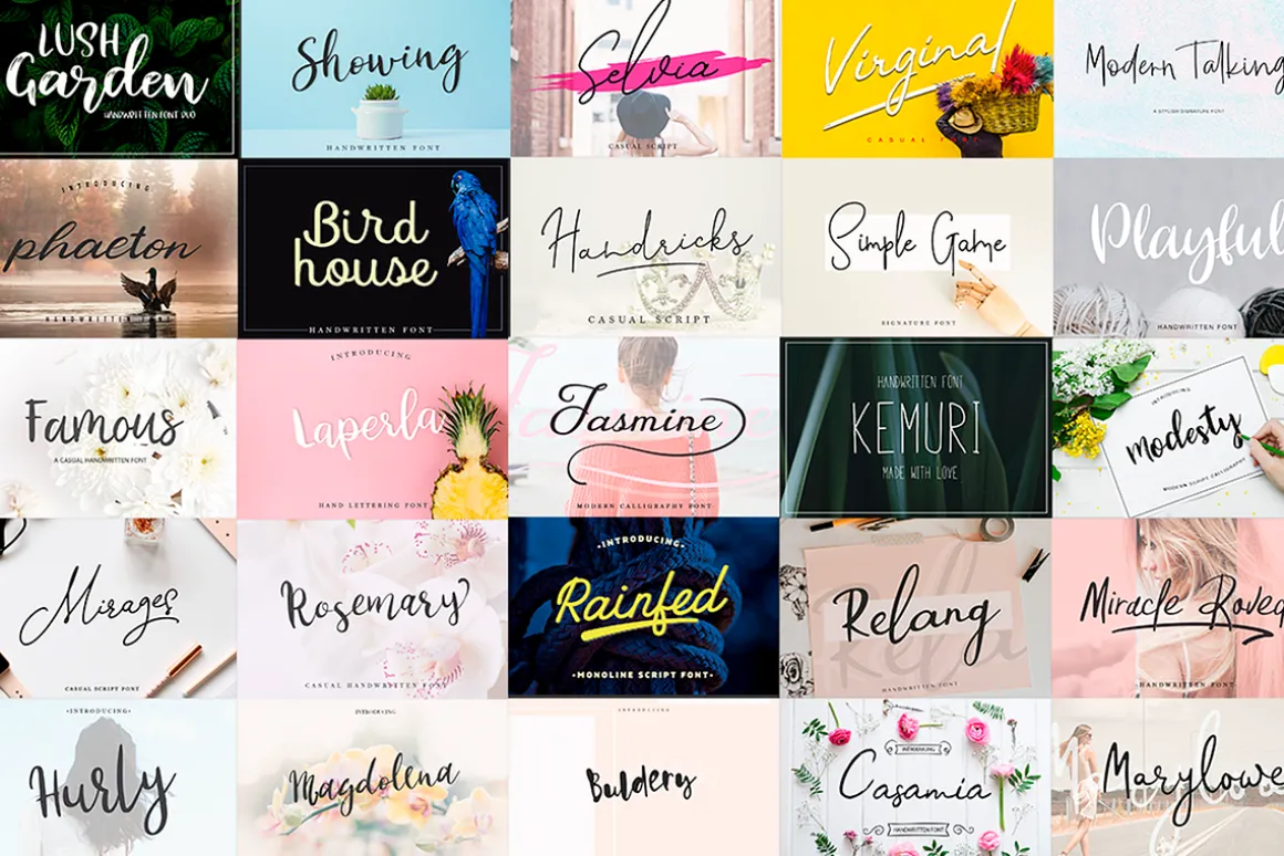 Exclusive Font Bundle