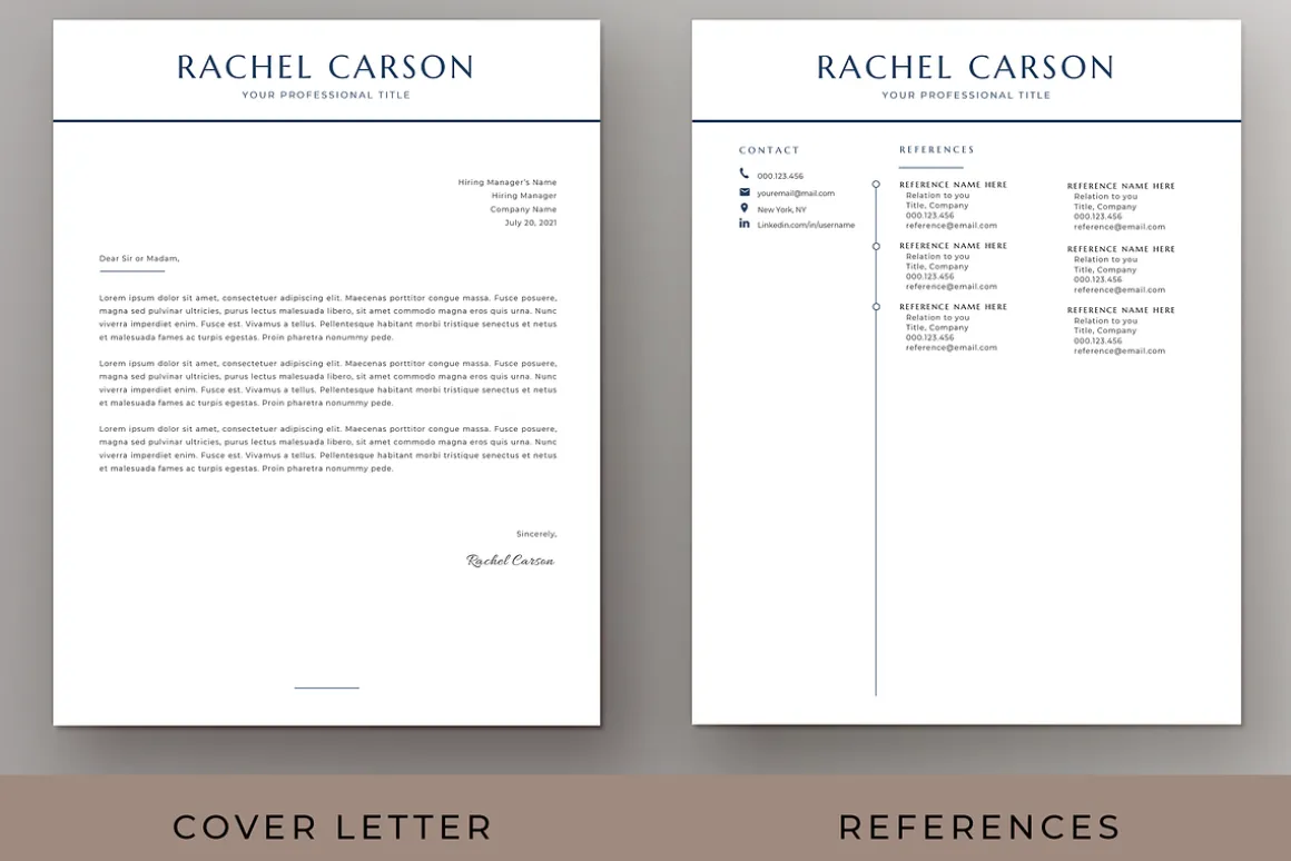 Executive Resume & Cover Letter Word