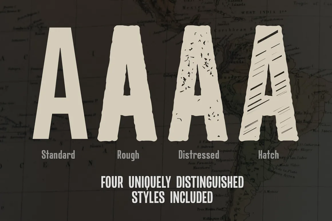 Expat Rugged Adventure Font