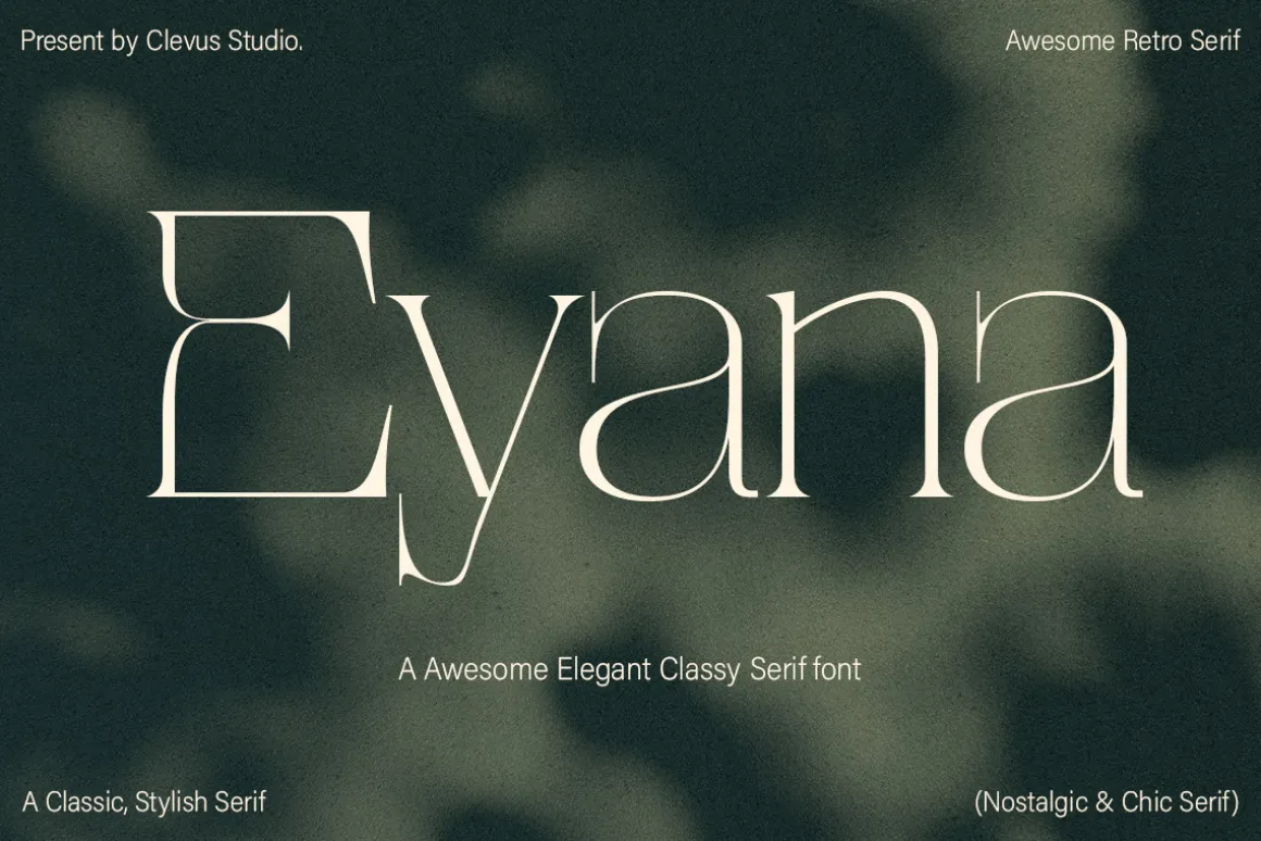 Eyana | Elegant serif
