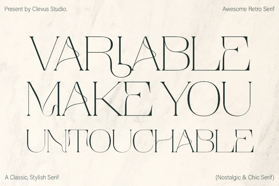 Eyana | Elegant serif
