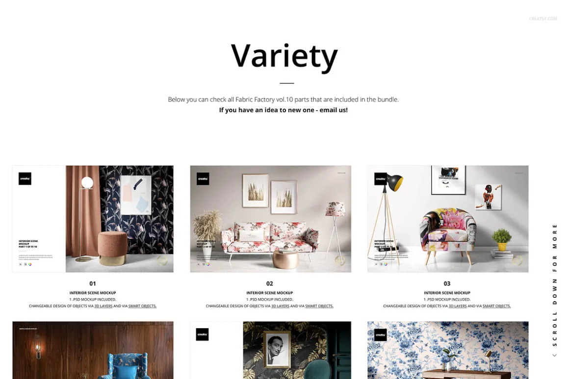 Fabric Factory v.10 Mockup Bundle