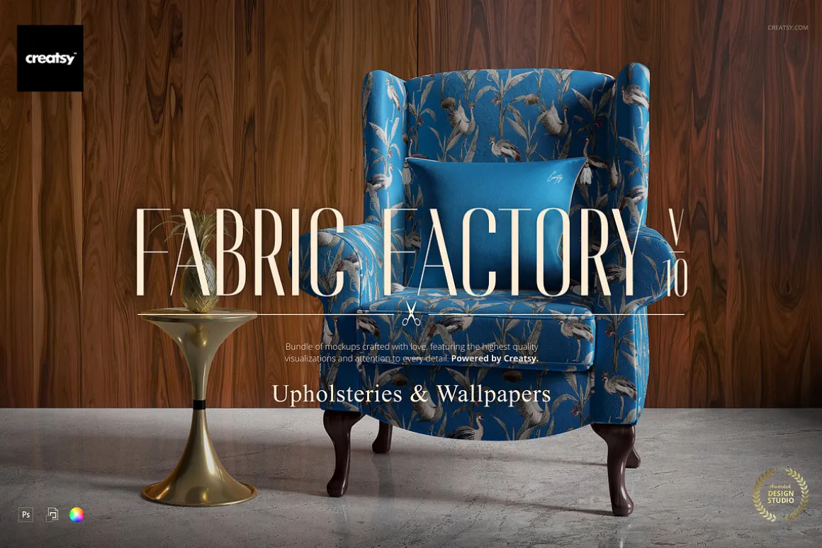 Fabric Factory v.10 Mockup Bundle