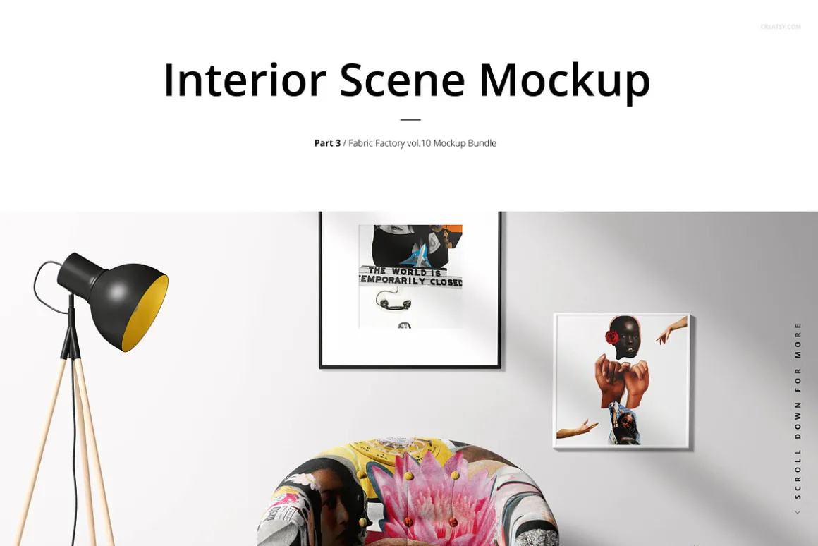 Fabric Factory v.10 Mockup Bundle