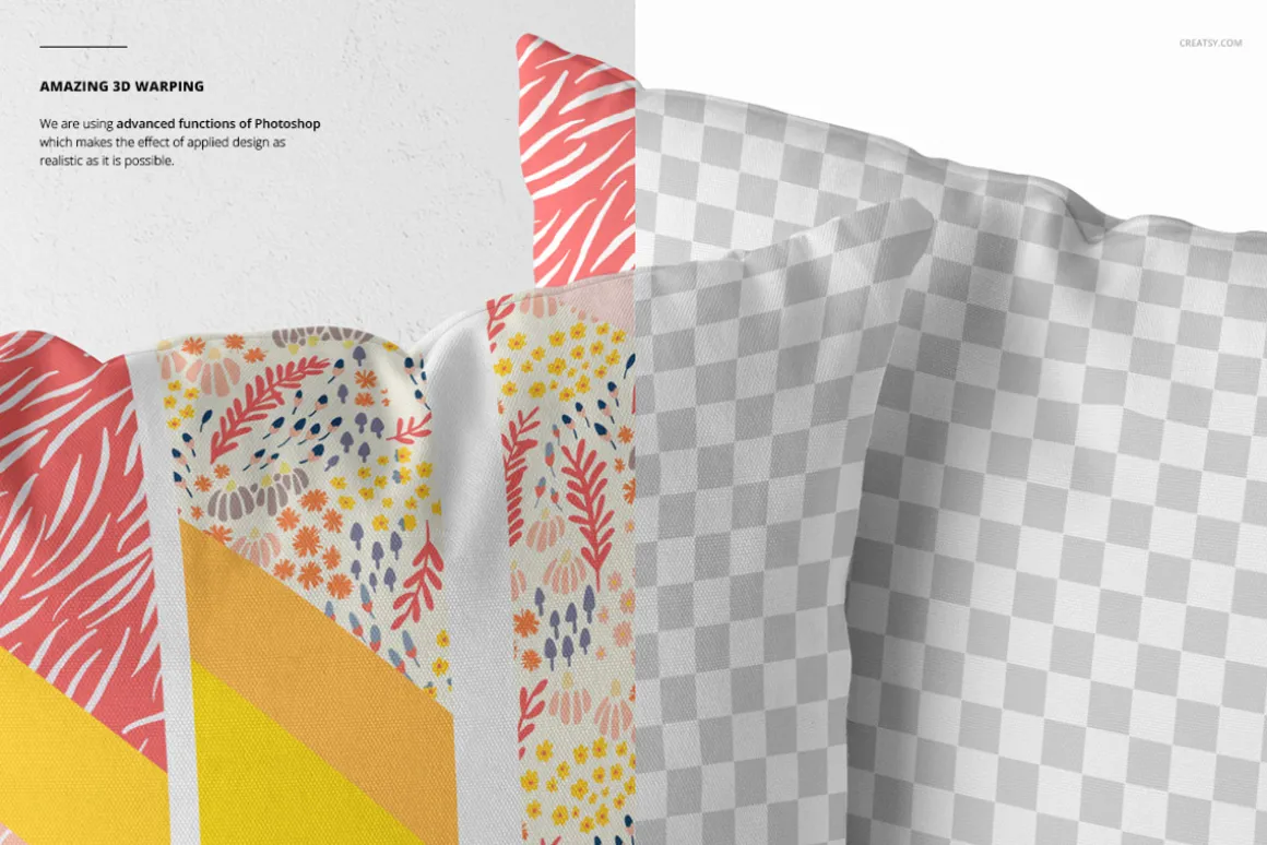 Fabric Factory vol.2: Pillow Mockup