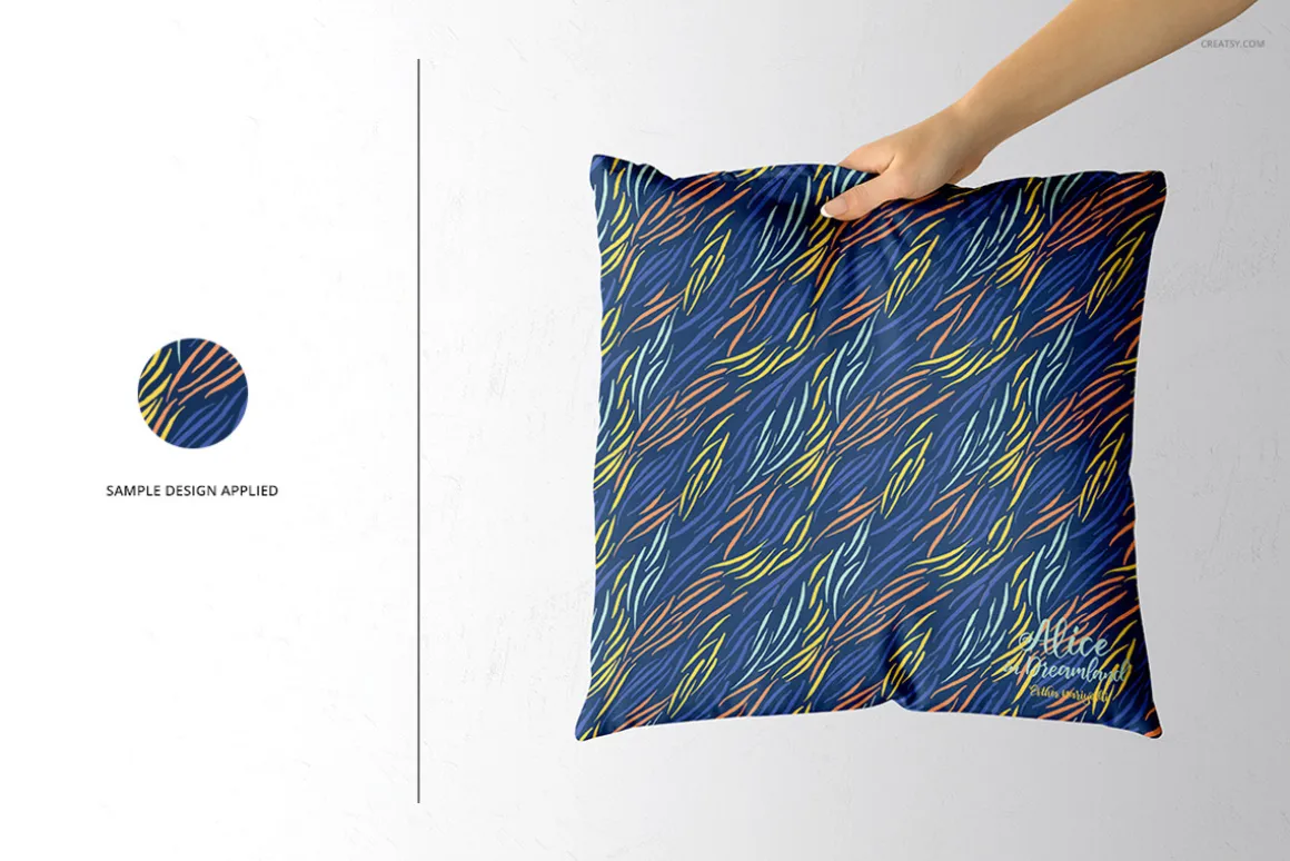 Fabric Factory vol.2: Pillow Mockup