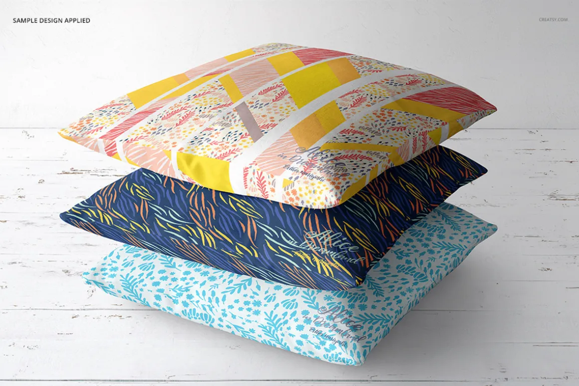 Fabric Factory vol.2: Pillow Mockup