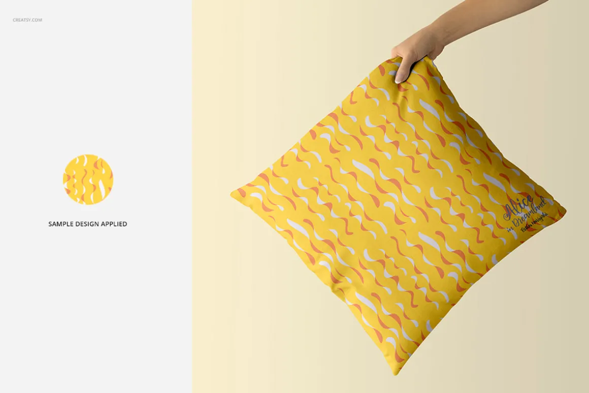 Fabric Factory vol.2: Pillow Mockup