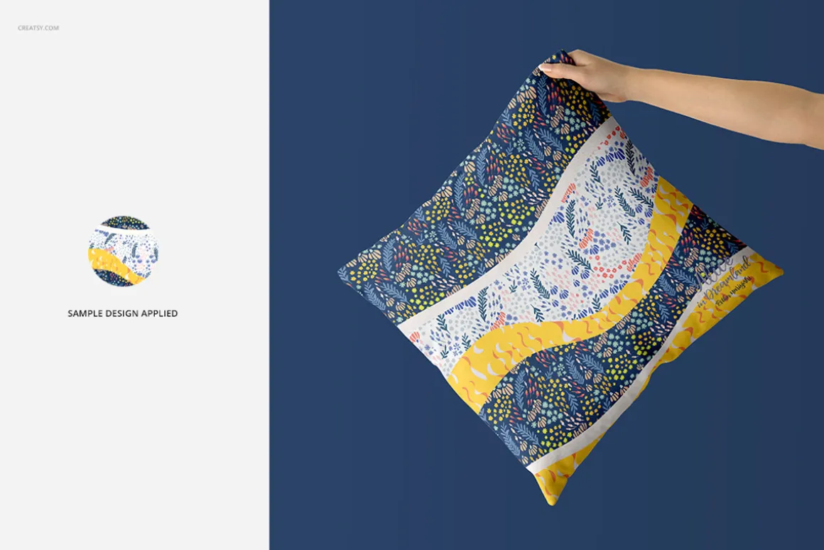 Fabric Factory vol.2: Pillow Mockup