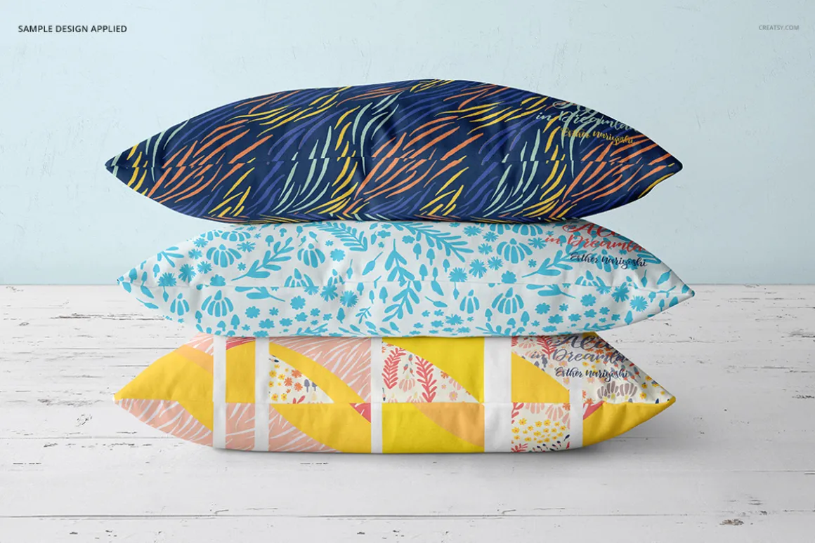 Fabric Factory vol.2: Pillow Mockup
