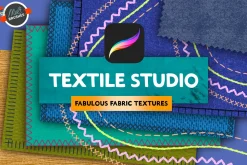 Fabric & Stitches procreate brushes