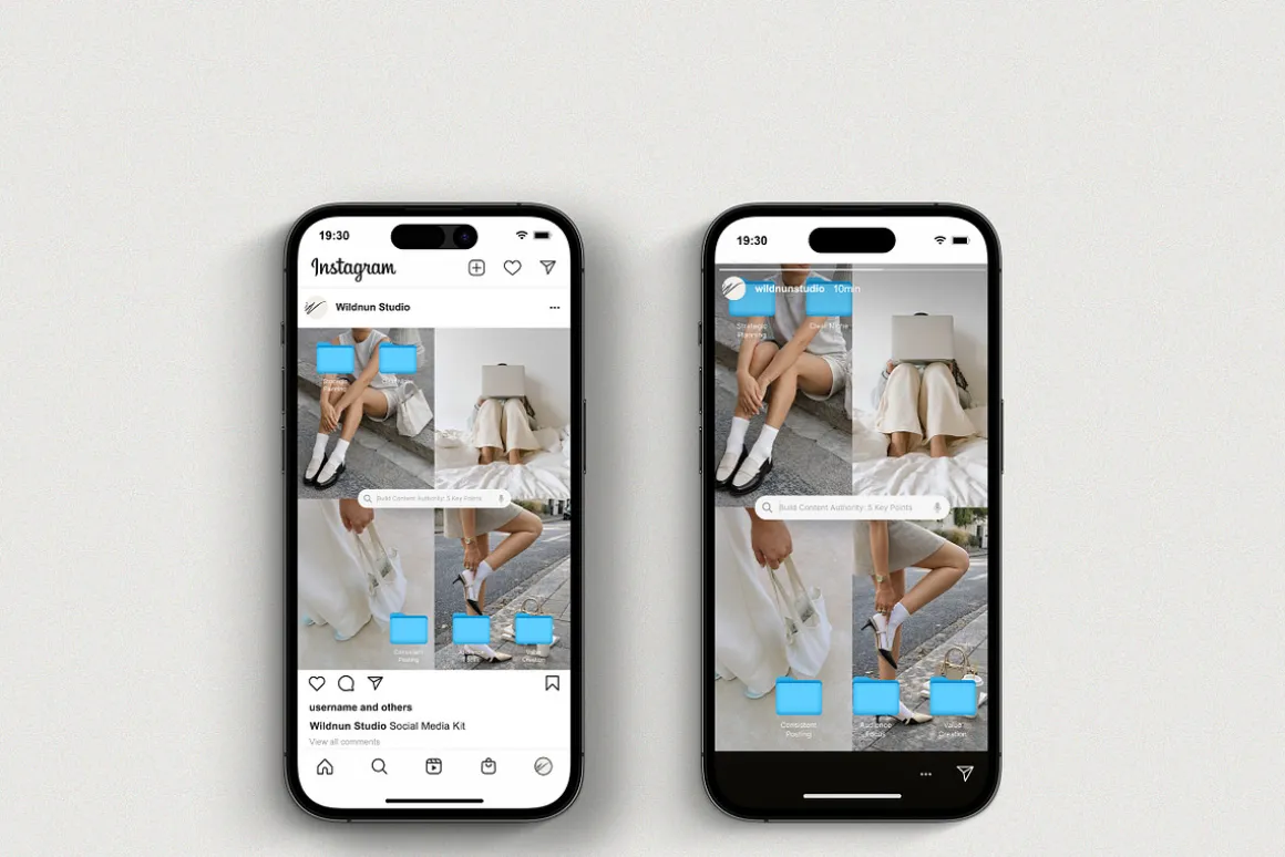 2026 Faceless Instagram Template