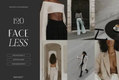 120 Faceless Stock Images Bundle