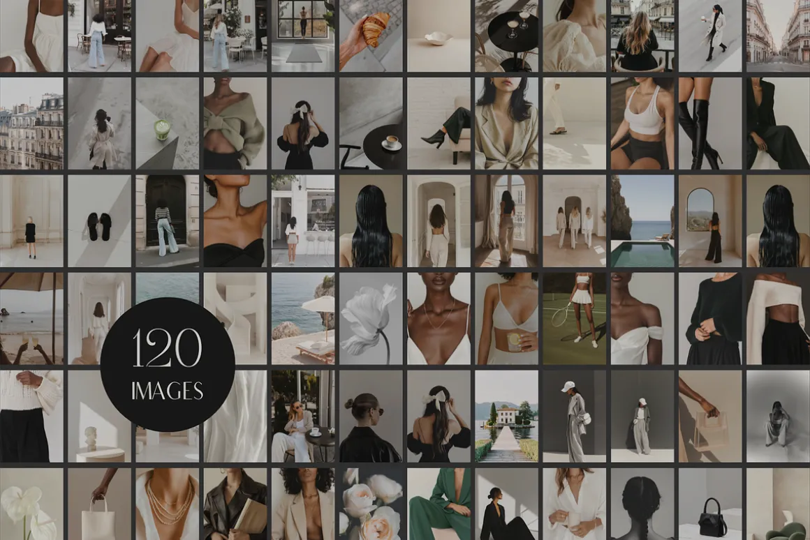 120 Faceless Stock Images Bundle