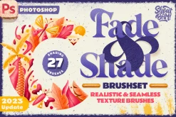 Fade & Shade Photoshop Brush Set