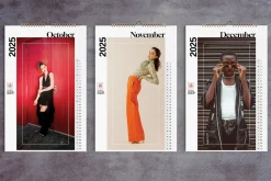 Fahion Theme Wall Calendar 2025