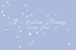 Fairy Garden - Fantasy Script Font
