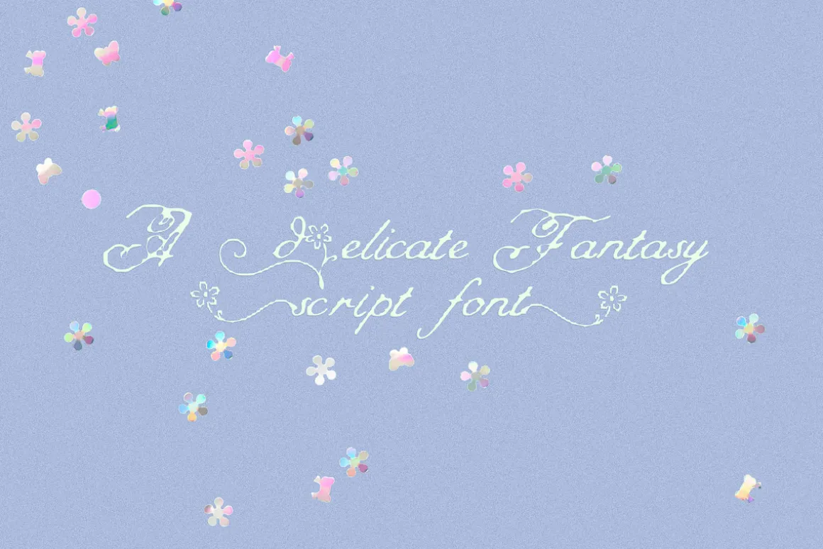 Fairy Garden - Fantasy Script Font