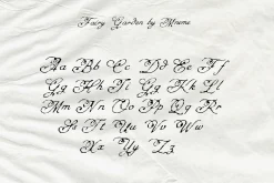 Fairy Garden - Fantasy Script Font