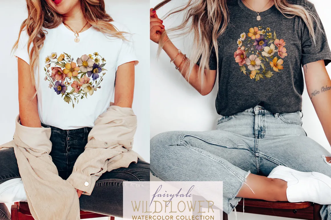 Fairytale Wildflower Watercolor Kit