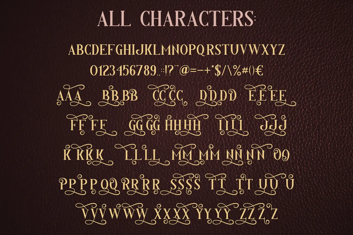 Fairy Tale Typeface