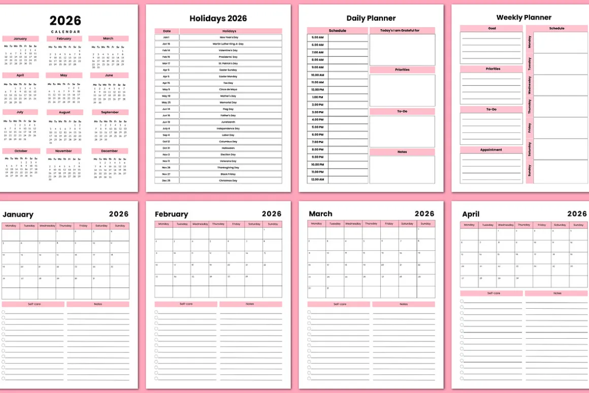 2026 Faith &Scripture Study Journal
