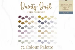 Fall Green & Lilac Colour Affinity