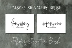 Falsoky - Handwritten Signature