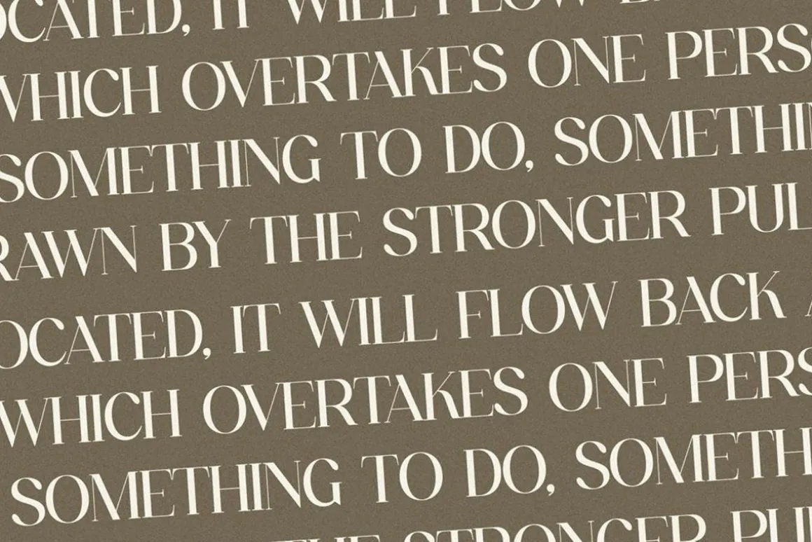 Fanlste Ligature Typeface Font