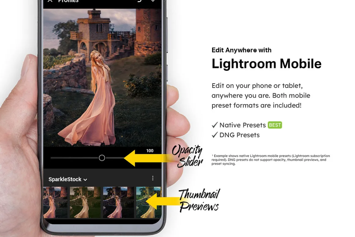 50 Fantasy Lightroom Presets & LUTs