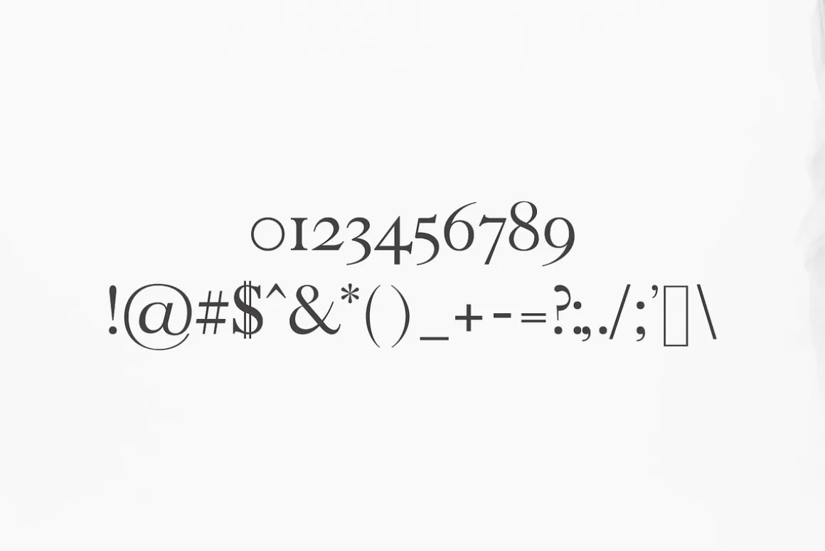Faraz Modern Serif Typeface