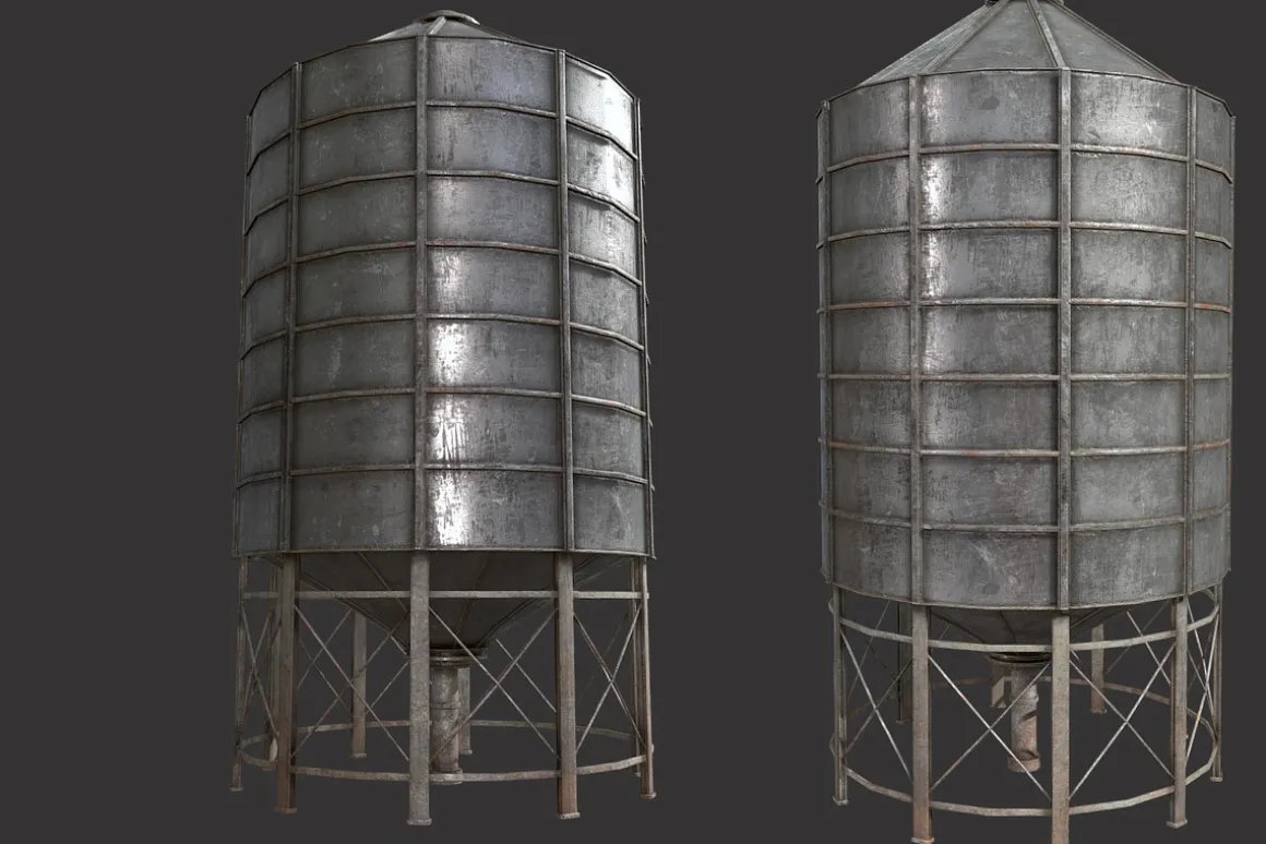 Farm Silo 6A PBR