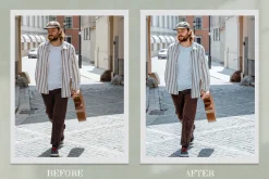 Fashion Men Lightroom Photoshop LUTs
