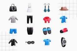 Fashion 3D Icons