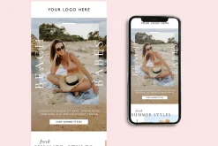 Fashion Ecommerce Email Template PSD