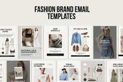 20 Fashion Email Canva Template
