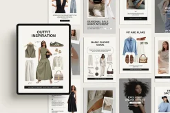 20 Fashion Email Canva Template